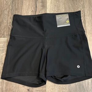 womens xersion biker shorts medium